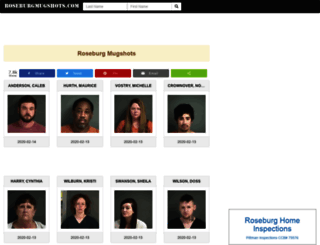 roseburgmugshots.com screenshot