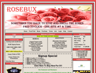 rosebux.info screenshot