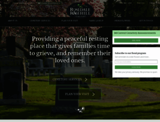 rosedale-rosehill.com screenshot