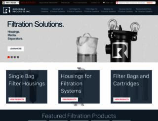 rosedaleproducts.com screenshot
