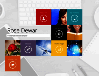 rosedewar.com screenshot