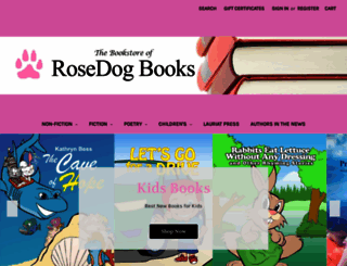 rosedogbookstore.com screenshot