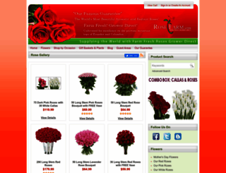 rosefarm.com screenshot