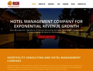 rosegoldhospitality.com screenshot