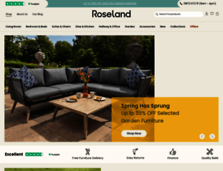 roselandfurniture.com screenshot
