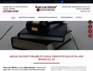roselawoffices.net screenshot