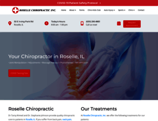 rosellechiropractic.com screenshot