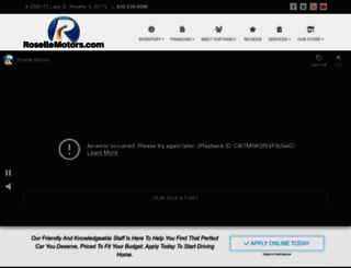 rosellemotors.com screenshot