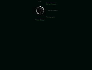 roselli.org screenshot