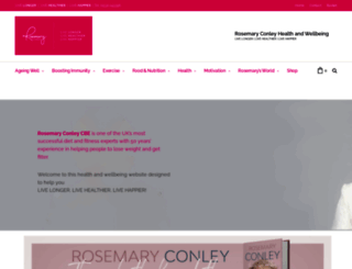 rosemaryconley.com screenshot