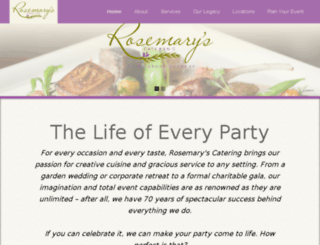 rosemarys-sa.webflow.io screenshot
