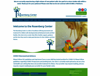 rosenbergcenter.com screenshot