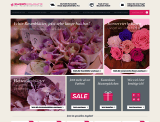 rosenblaettershop.de screenshot