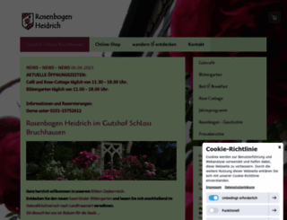 rosenbogen-heidrich.de screenshot
