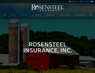 rosensteelins.com screenshot