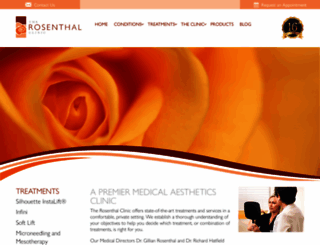 rosenthalclinic.ca screenshot