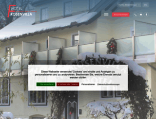 rosenvilla.com screenshot