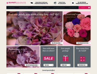 rosepetalshop.co.uk screenshot