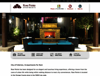 rosepointeapartments.com screenshot