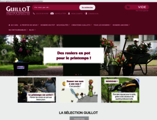 roses-guillot.com screenshot