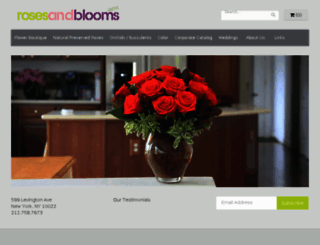 rosesandblooms.com screenshot