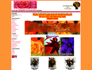 rosesandmoreflorist.com screenshot