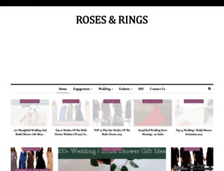 rosesandrings.com screenshot