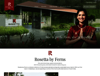 rosettabyferns.com screenshot