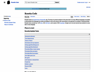 rosettacode.org screenshot