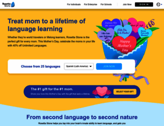rosettastone.ca screenshot