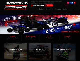 roseville-motorsports.com screenshot
