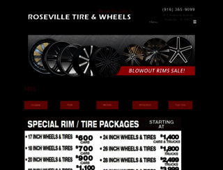 rosevillewheels.com screenshot