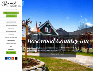 rosewoodcountryinn.com screenshot