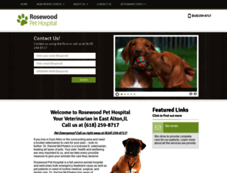 rosewoodpethospital.com screenshot