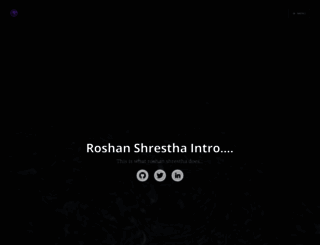 roshans.com.np screenshot