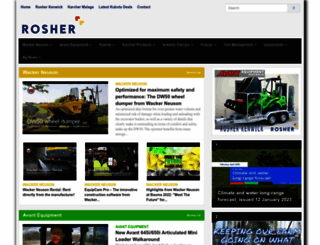 rosher.net.au screenshot