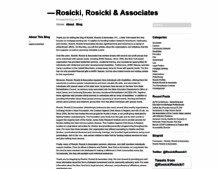 rosickirosickiassociates.wordpress.com screenshot