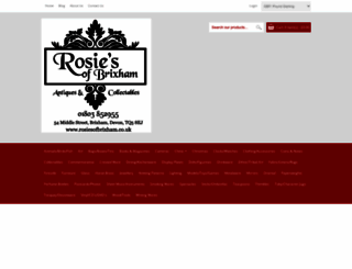 rosiesofbrixham.co.uk screenshot