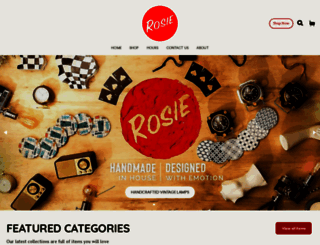 rosiesworkshop.com screenshot