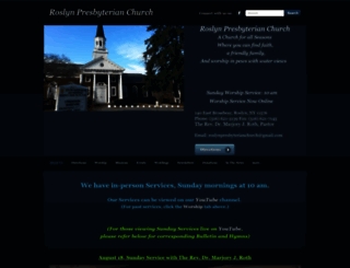 roslynpresbyterianchurch.com screenshot