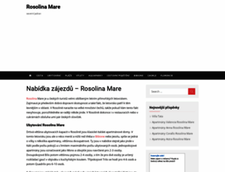 rosolina.cz screenshot