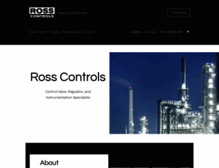 ross-controls.com screenshot