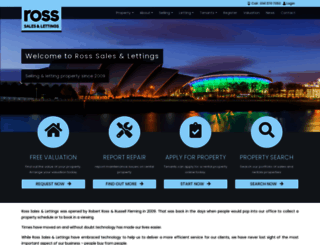 ross-estates.co.uk screenshot