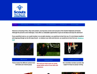 ross-skye-lochalsh-scouts.org screenshot