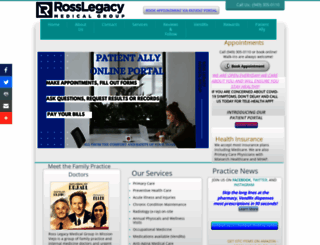 rosslegacy.net screenshot