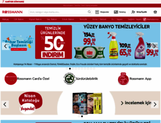 rossmann.com.tr screenshot