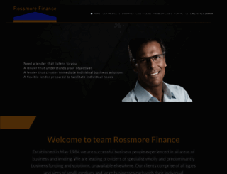 rossmorefinance.com screenshot
