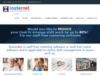 rosternet.com screenshot