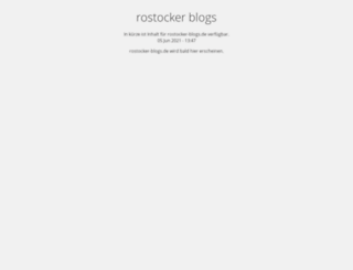 rostocker-blogs.de screenshot