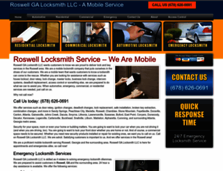 roswellgalocksmith.com screenshot